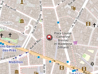 Carte de Hotel Relais Saint Sulpice (snc) à Paris