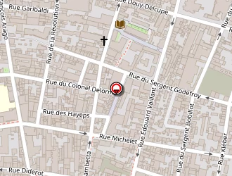 Carte de Le Millenium à Montreuil