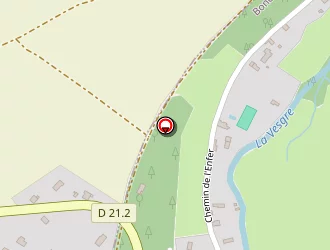 Carte de Les Desanches à Boncourt