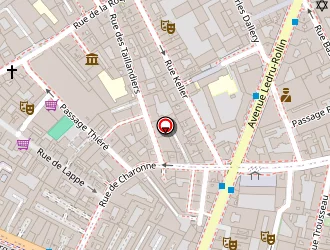 Carte de Lakhdar Oussama à Paris