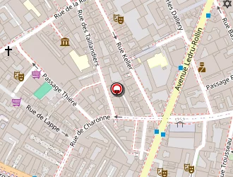 Carte de Boutique Sfr à Paris