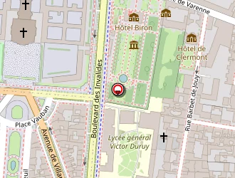 Carte de Geberit Aquaclean à Paris