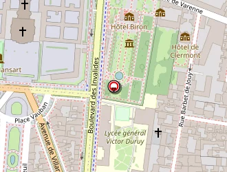 Carte de Chiche Bernard à Paris