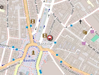 Carte de Atelier Architecture Bb à Paris