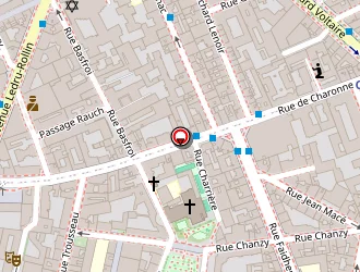 Carte de Institutionnel Médias à Paris