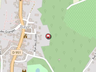 Carte de Foyer De Charite à Baye