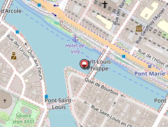 Carte de Mon Vieil Ami à Paris