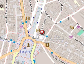 Carte de Vans à Paris