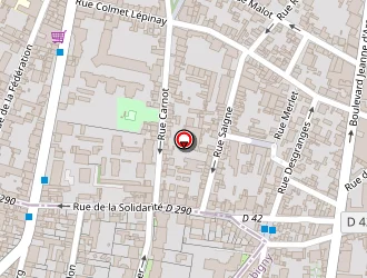 Carte de Act-im à Vincennes