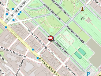 Carte de Tripshooter Private Tours à Paris