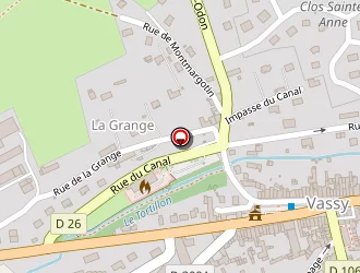 Carte de Germain-hauvel-transports à Vassy