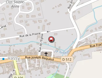 Carte de Institut Marine à Vassy