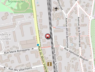 Carte de Cabanel Bernard à Saint-cloud