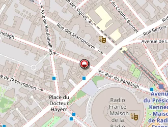 Carte de Quadro à Paris