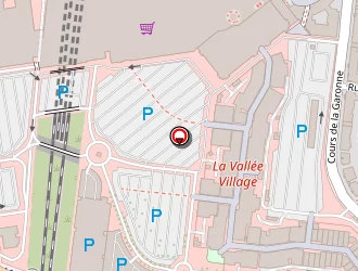 Carte de Espace La Vallée à Serris