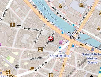 Carte de Dacouar à Paris