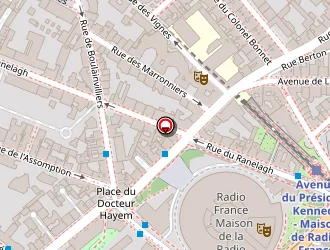 Carte de Inalcom à Paris