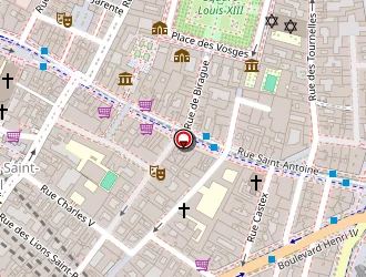 Carte de Luckybird à Paris