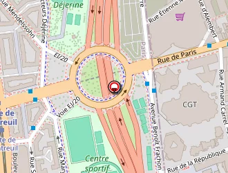 Carte de Maki Fuji à Paris