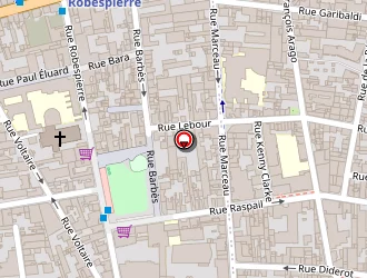 Carte de Victor à Montreuil