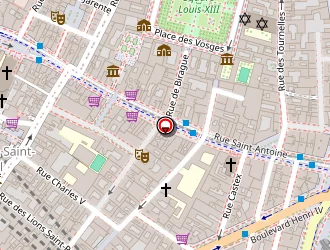 Carte de Zapa à Paris