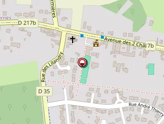 Carte de T2l à Guermantes