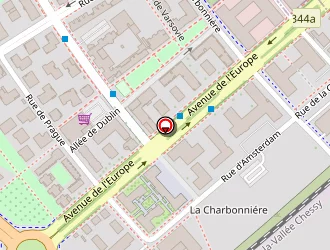 Carte de Oce France à Montévrain