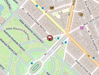 Carte de Roy Geneviève à Paris