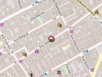 Carte de Poulet Richard à Paris