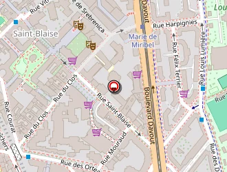 Carte de Liberty Rock Studio à Paris