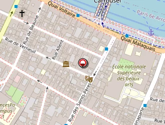 Carte de Louis Vuitton à Paris