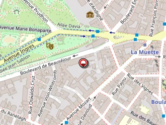 Carte de De Roquefeuil Bérenger à Paris