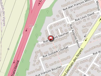 Carte de Laetitia Taxi à Saint-thibault-des-vignes