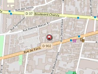 Carte de Découpages à Montreuil