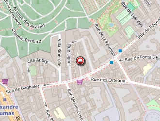 Carte de Amsd Bâtiment à Paris