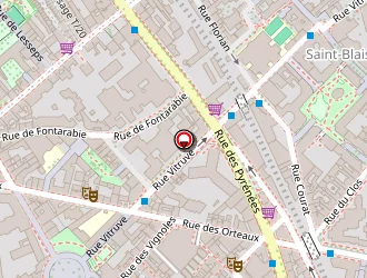 Carte de Griponne Bintou à Paris