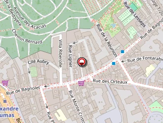 Carte de Centre Oz'en à Paris