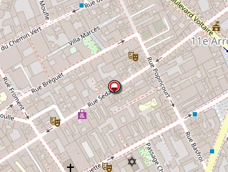 Carte de Chevalier Delphine à Paris