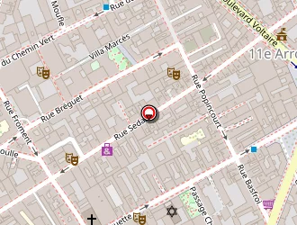 Carte de H D B à Paris