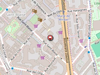 Carte de Couvreux Emanuelle à Paris