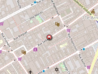 Carte de Klein Fabienne à Paris