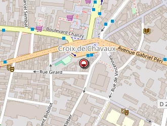 Carte de Deafi à Montreuil