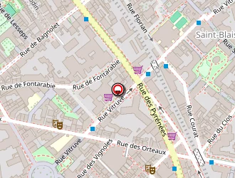 Carte de Delais Bertrand à Paris