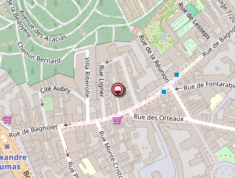 Carte de Bonnery Roman à Paris