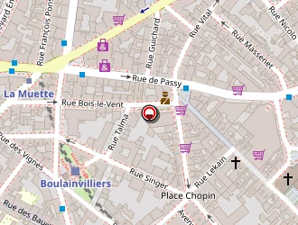 Carte de Anne Rista à Paris