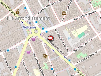 Carte de Tassilideco à Paris