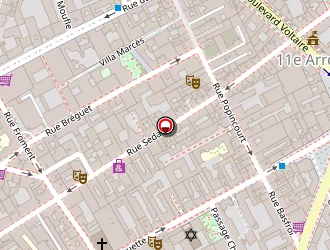 Carte de Fieve Sandrine à Paris