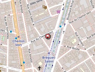 Carte de Mister Pickwick à Paris