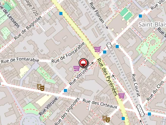 Carte de Dobin Lydie à Paris