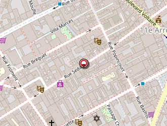 Carte de Sabotine à Paris